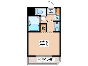 グリーンハイム矢沢の物件間取画像